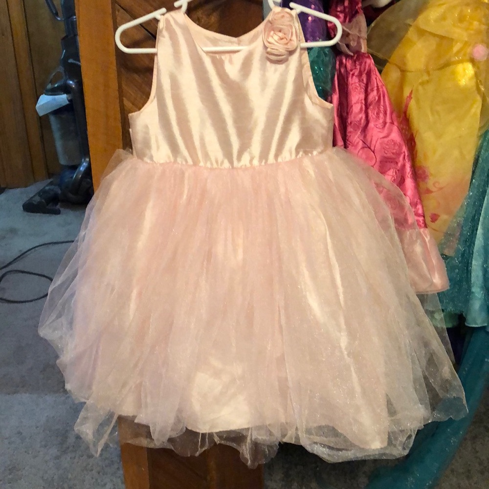 Blush pink tutu dress